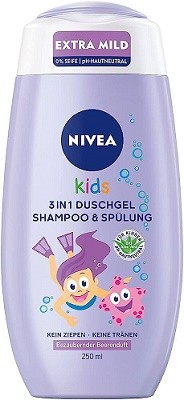 Nivea Baby sprch.gel 250ml Beerenduft 3i - Kosmetika Dětská hygiena Tělová hygiena